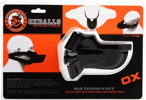 Urinoir-Knebel Oxballs WaterSport Schwarz – 2/17