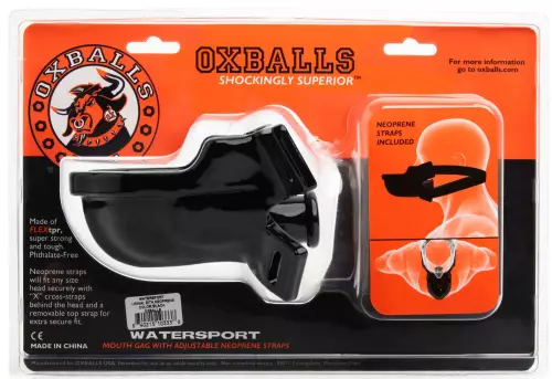 Urinoir-Knebel Oxballs WaterSport Schwarz – 11/17
