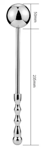Metalen staaf Wand Ball 18 x 5 cm – 6/12