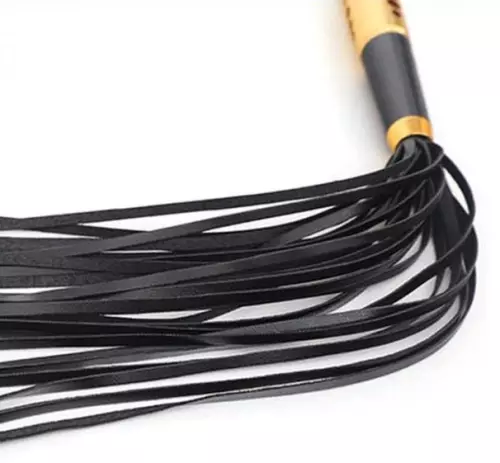 Peitsche Alloy Handle 38cm – 4/12