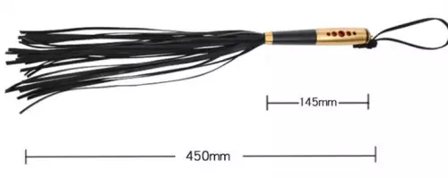 Peitsche Alloy Handle 38cm – 5/12