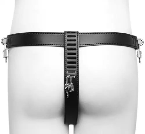 Keuschheitsgürtel Panty Belt Kunstleder – 2/8