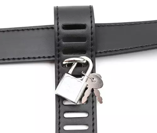 Keuschheitsgürtel Panty Belt Kunstleder – 4/8