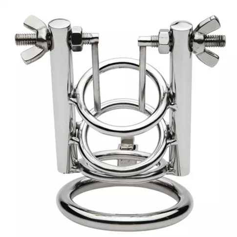 Chastity Cage with Urethral Spreader - 3cm Diameter – 1/6
