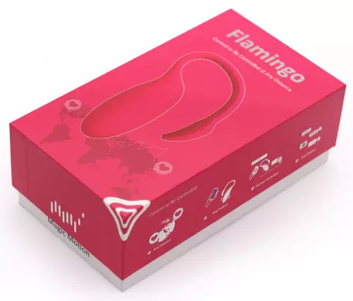 Vibrationsei Flamingo mit Fernbedienung 7.2 x 3 cm – 2/17