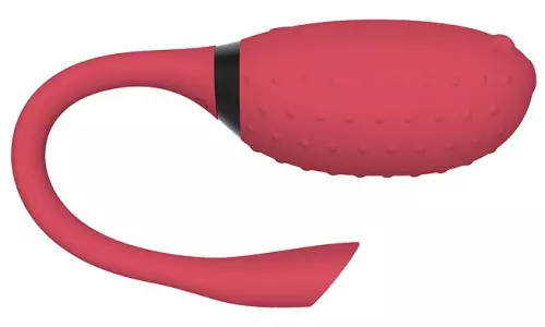 Vibrationsei Fugu mit Fernbedienung 7 x 3.5 cm Rot – 2/10