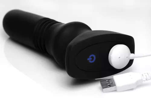 Vibrating Plug with Thrusting Action 15 x 3.5 cm – 12/17