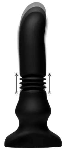Vibrating Plug with Thrusting Action 15 x 3.5 cm – 13/17