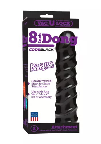 Dildo Raging Hard-On 21 x 3.5 cm Black – 2/8