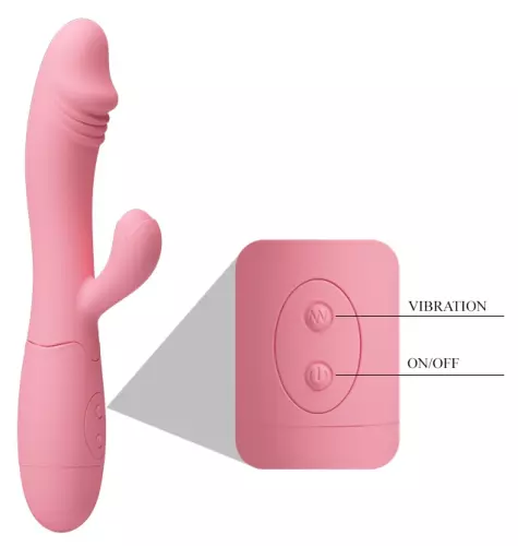 Vibrator Rabbit Snappy 9,5 x 3,2 cm Pastellrosa – 6/8