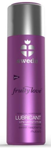 Aromatisiertes Gleitmittel FRUITY LOVE Himbeere Rhabarber 100 ml