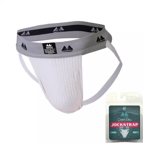 Jockstrap Original Waist 2 Band Wit – 1/9