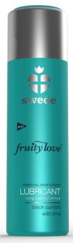 Aromatisiertes Gleitmittel FRUITY LOVE Schwarze Johannisbeere Limette 100 ml