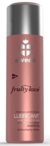 Aromatisiertes Gleitmittel FRUITY LOVE Perlender Erdbeerwein 50 ml