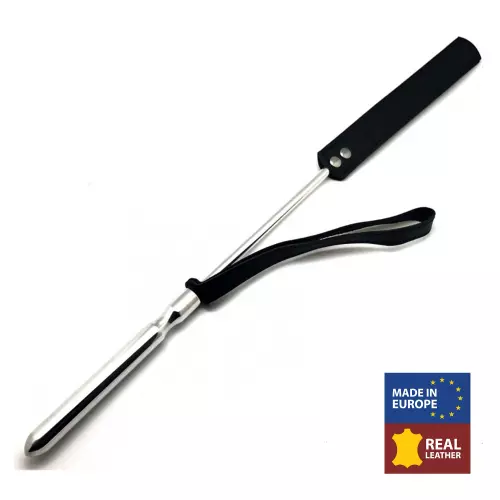 Gerte - Metall/Leder - 52 cm – 2/6