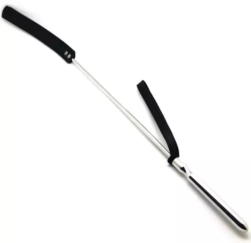 Gerte - Metall/Leder - 70,5 cm – 7/8