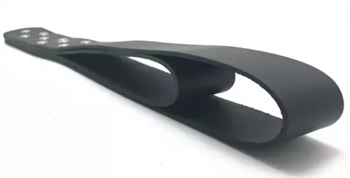 Doppelter Lederpaddel - 44.5 cm x 5 cm – 5/8
