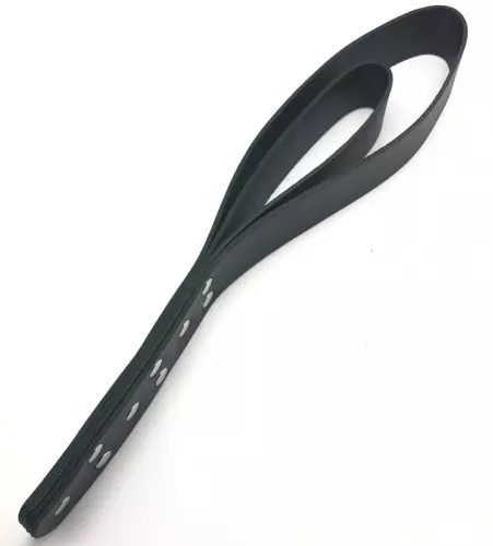 Doppelter Lederpaddel - 44.5 cm x 5 cm – 7/8