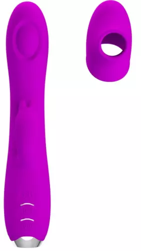 Rabbit mit Saugfunktion Regina Pretty Love 12 x 3.5 cm Violett – 7/8