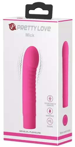 Vibromassager Mick Pretty Love 10 x 2.7 cm Fuchsia – 2/8