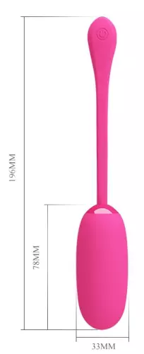 Vibrierndes Ei JULIUS Pretty Love 7.8 x 33 cm Rosa – 6/9