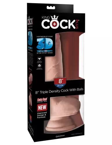 Realistic Dildo Triple Density 19 x 4.5 cm – 2/8