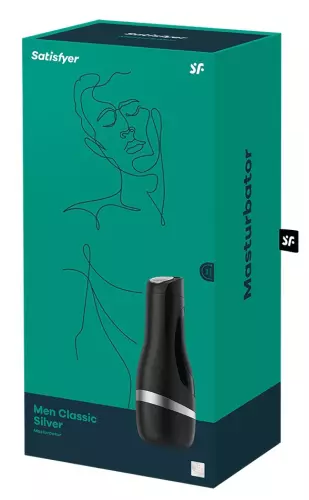 Masturbator Satisfyer Men Classic Silber – 2/9