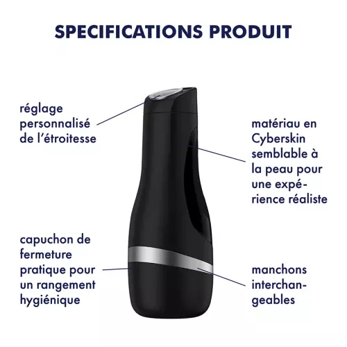 Masturbator Satisfyer Men Classic Silber – 3/9