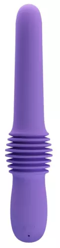 Dildo mit Stoßfunktion Pazuzu 15 x 3,5 cm Violett – 4/9