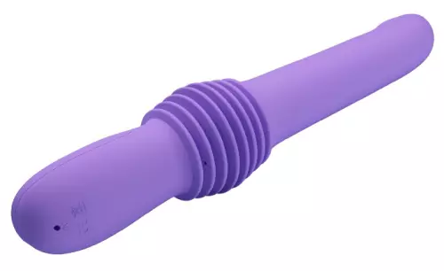 Dildo mit Stoßfunktion Pazuzu 15 x 3,5 cm Violett – 6/9