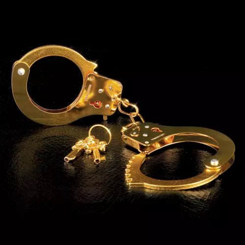 Handfessel Gold Metall – 2/4