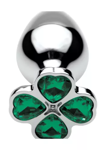 Schmuck-Plug Lucky Gem Kleeblatt 9 x 4 cm – 3/5