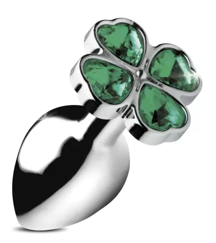 Schmuck-Plug Lucky Gem Kleeblatt 9 x 4 cm – 4/5