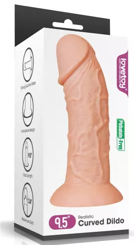 Realistic Curved Dildo 20 x 6.5 cm – 2/16