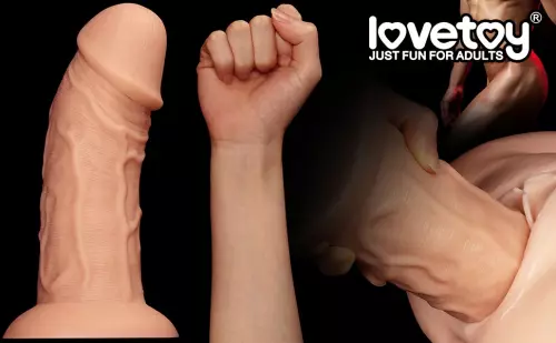 Realistic Curved Dildo 20 x 6.5 cm – 11/16