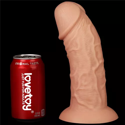 Realistic Curved Dildo 20 x 6.5 cm – 14/16