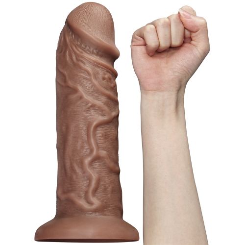 Gode Chubby Dildo 23 x 6.5 cm Bruin