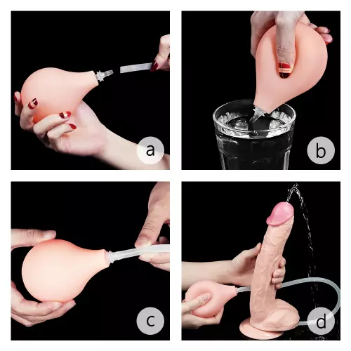 Squirt Ejaculating Dildo 22 x 4.5 cm – 16/21