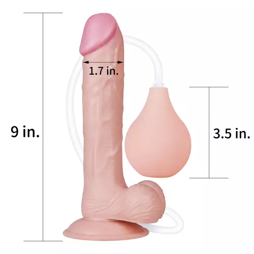 Squirt Ejaculating Dildo 18 x 4.5 cm – 9/23