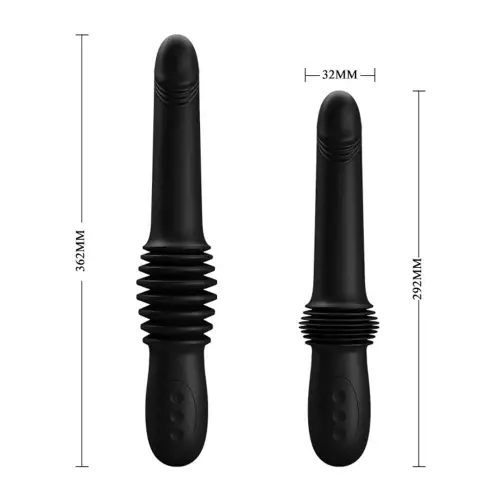 Dildo mit Stoßfunktion Pretty Love Pazuzu 15 x 3.5 cm – 3/10