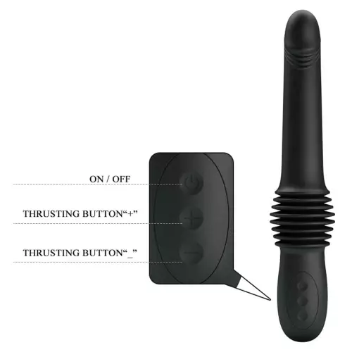 Dildo mit Stoßfunktion Pretty Love Pazuzu 15 x 3.5 cm – 9/10