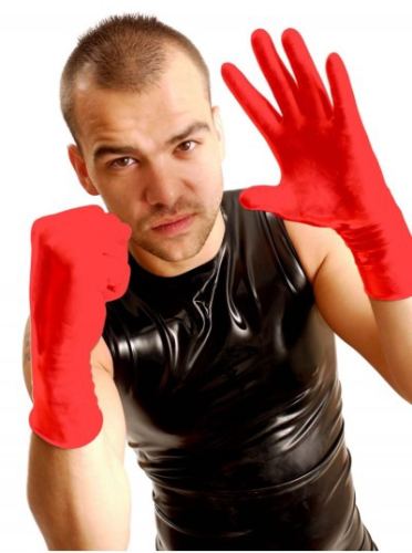 Handschuhe Fist Wrist Rot