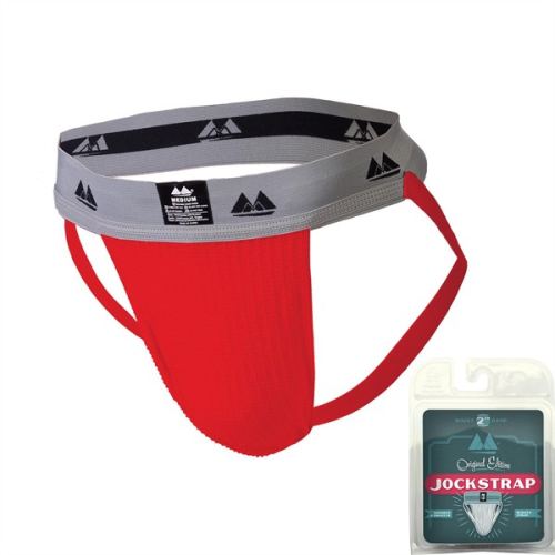 Jockstrap Original Waist 2 Band Rood