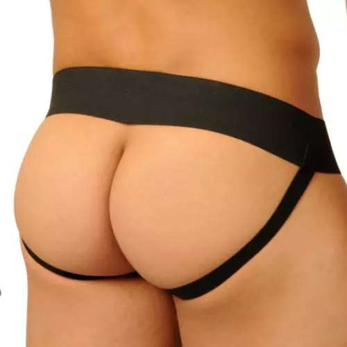 Jockstrap Fist Leather Zwart – 2/5