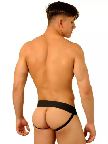 Jockstrap Fist Leather Zwart – 4/5