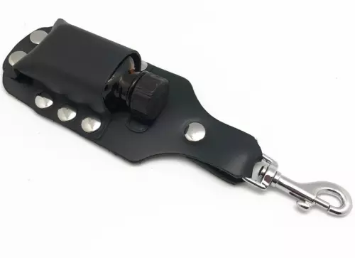 Aromaflaschenhalter aus Leder Groß – 2/2