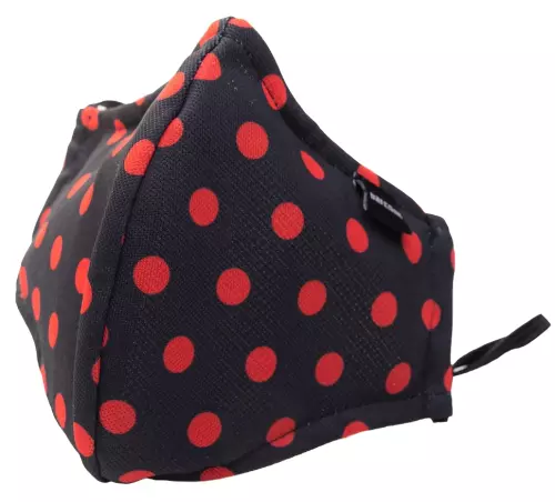Filtrierende Maske C95 MAJOR GENERAL MICHELINHO Schwarz und Rot – 4/7