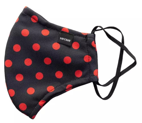 Filtrierende Maske C95 MAJOR GENERAL MICHELINHO Schwarz und Rot – 6/7