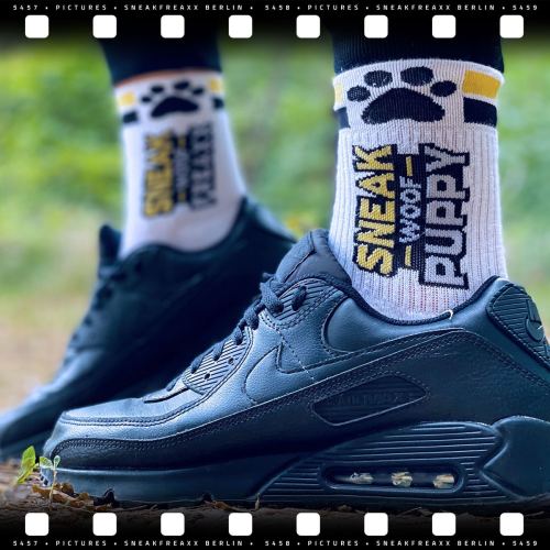 Socks Woof Puppy White-Yellow