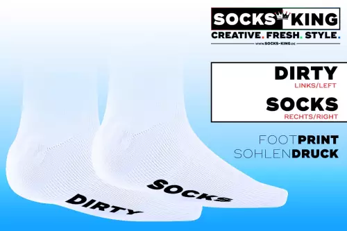Socken Dirty Weiß-Grün – 8/11
